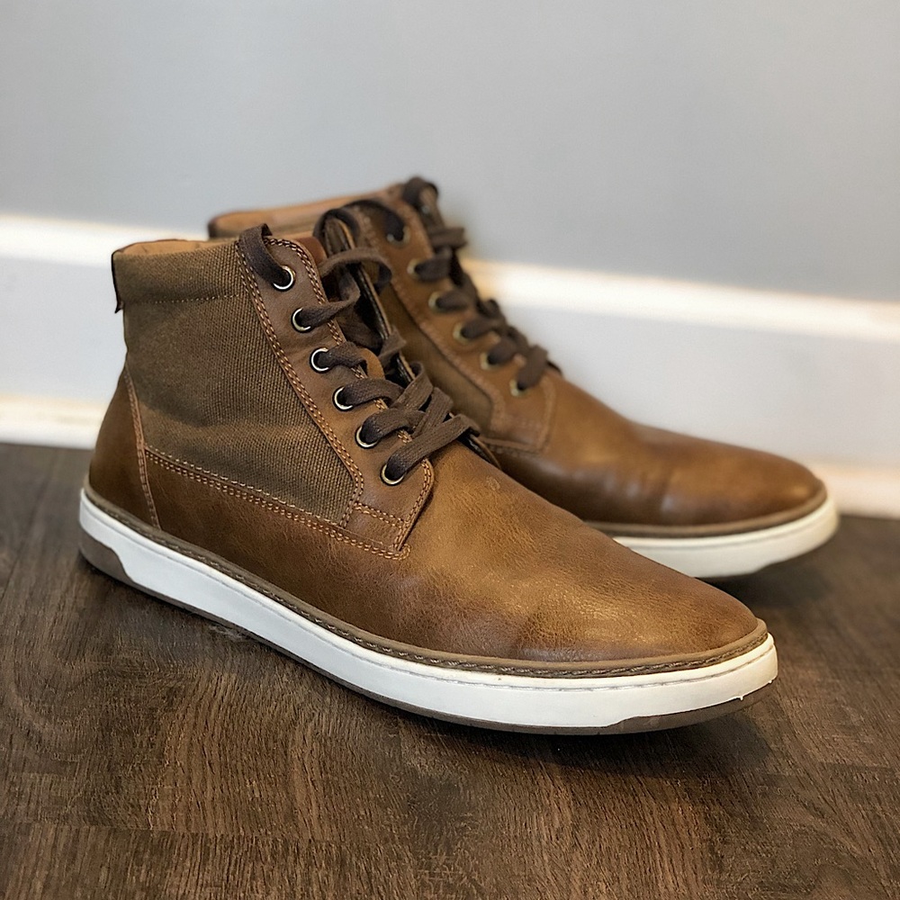 Hawker Rye Leather Chukka Boots